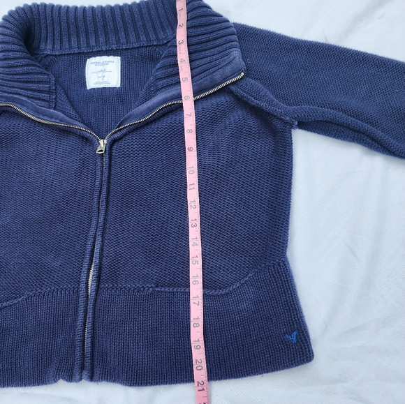 XL AE navy sweater/jacket - Picture 9 of 16